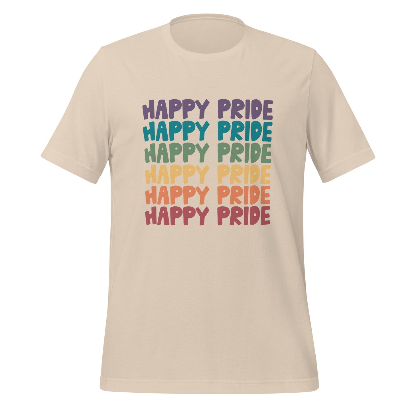 Happy Pride Unisex T-Shirt Style001
