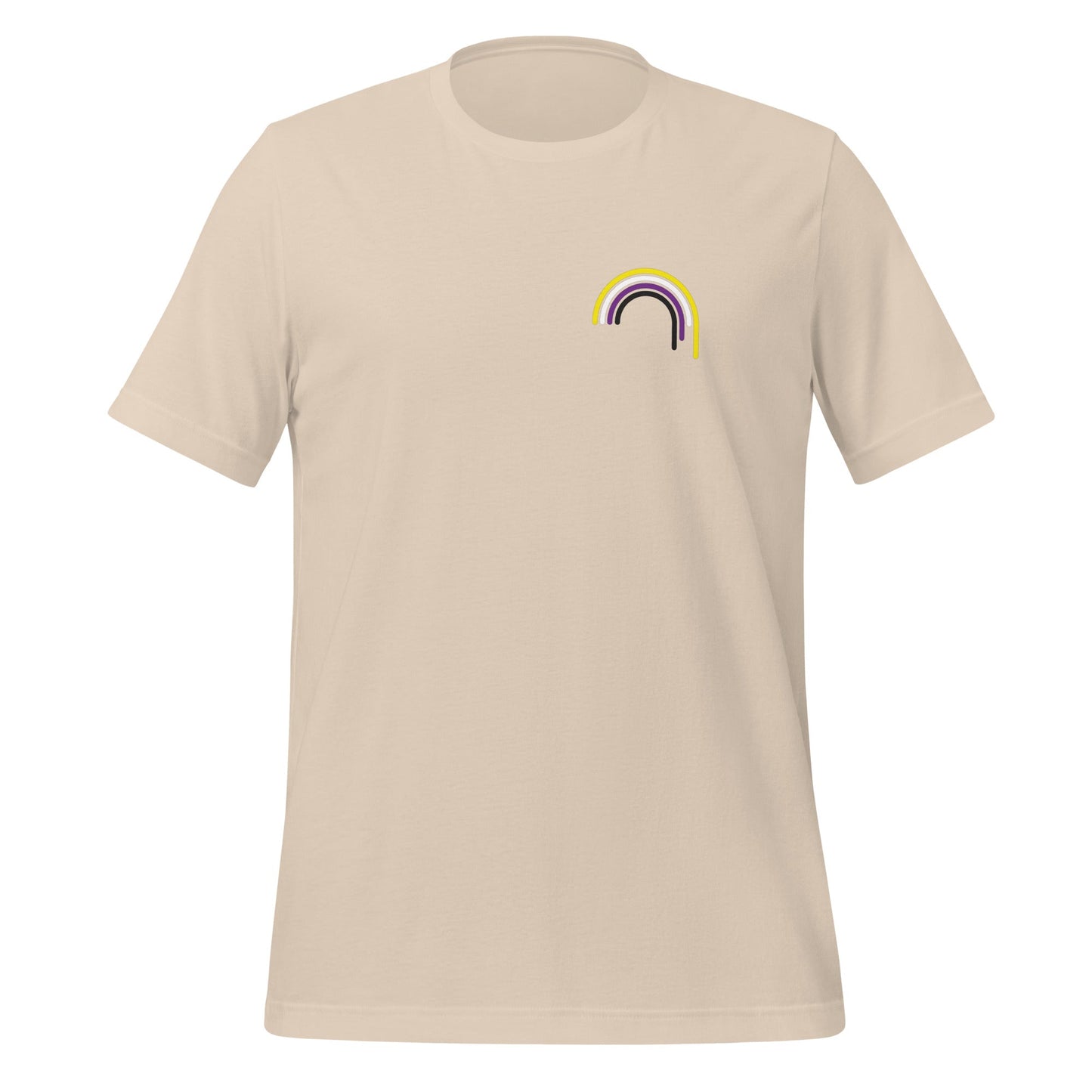 Non-Binary Rainbow Drip Unisex T-Shirt