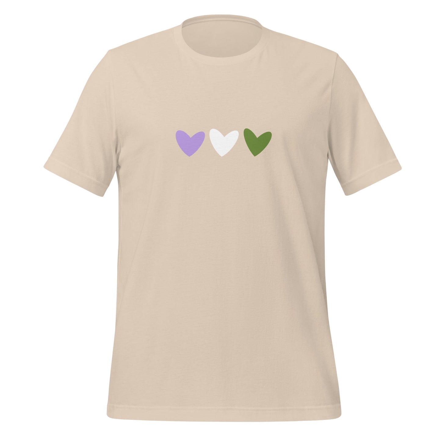 Genderqueer Hearts Unisex T-Shirt