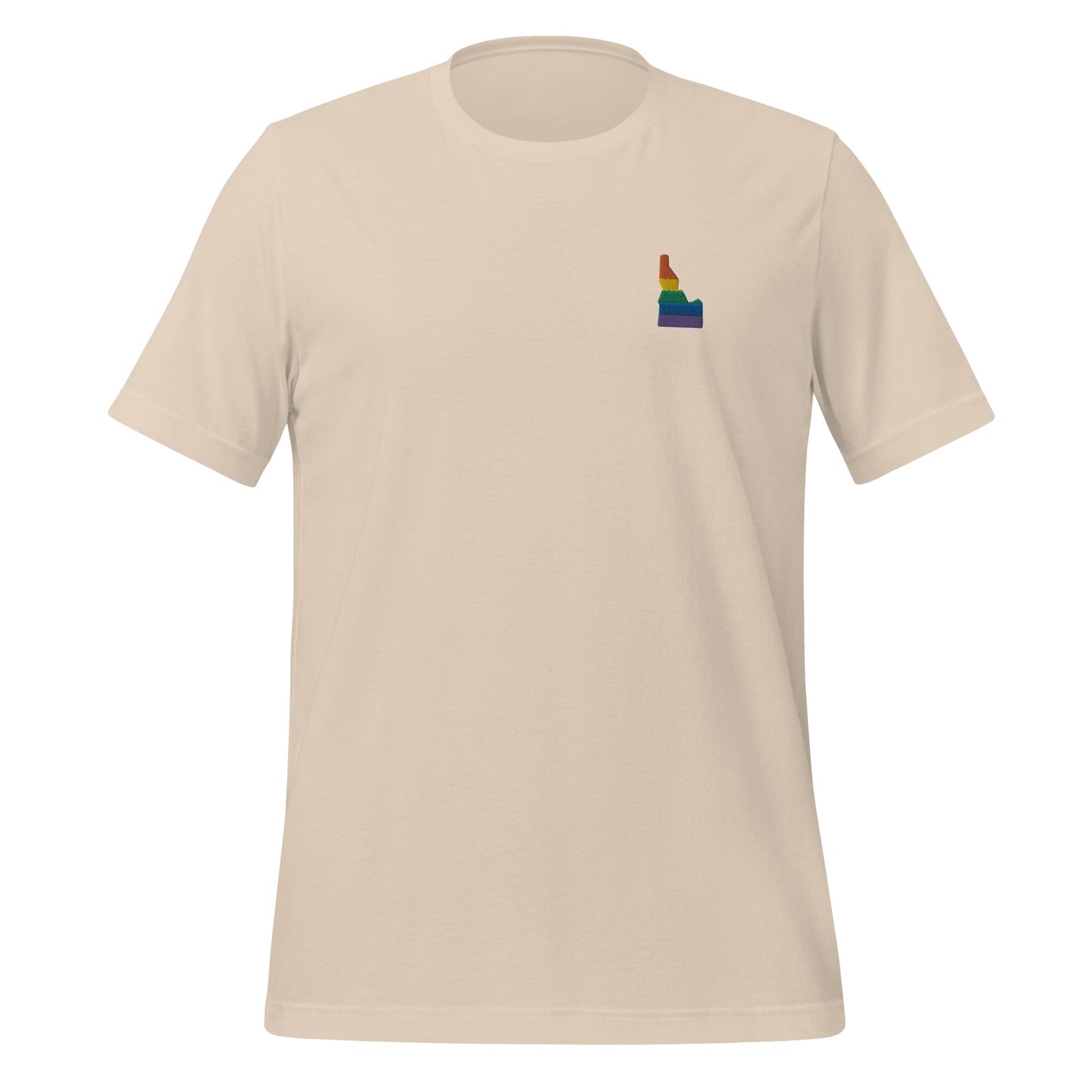 Idaho Rainbow Embroidered Unisex T-Shirt