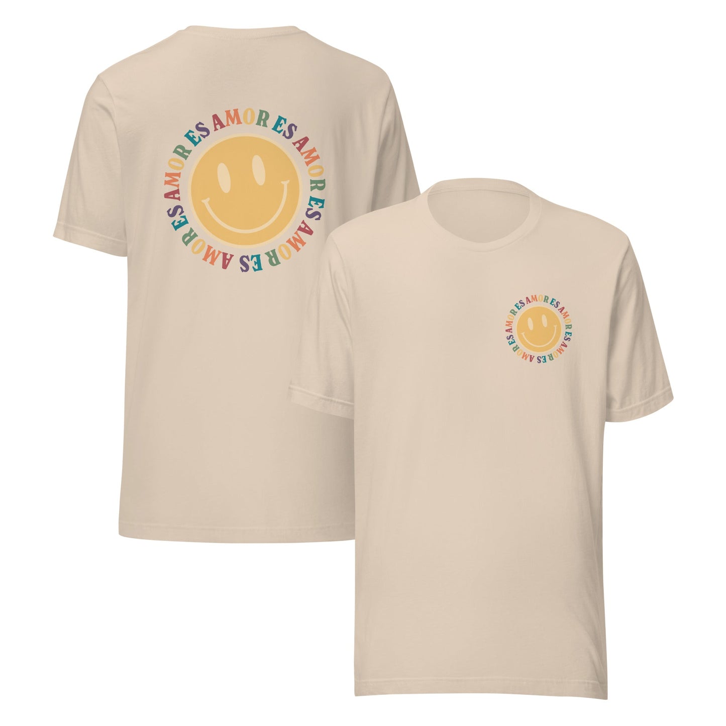 Amor es Amor Smiley Face Unisex T-Shirt
