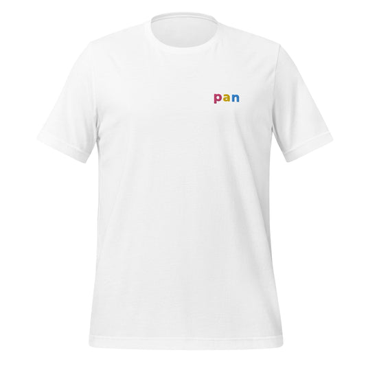 Pan Pride Embroidered Unisex T-Shirt