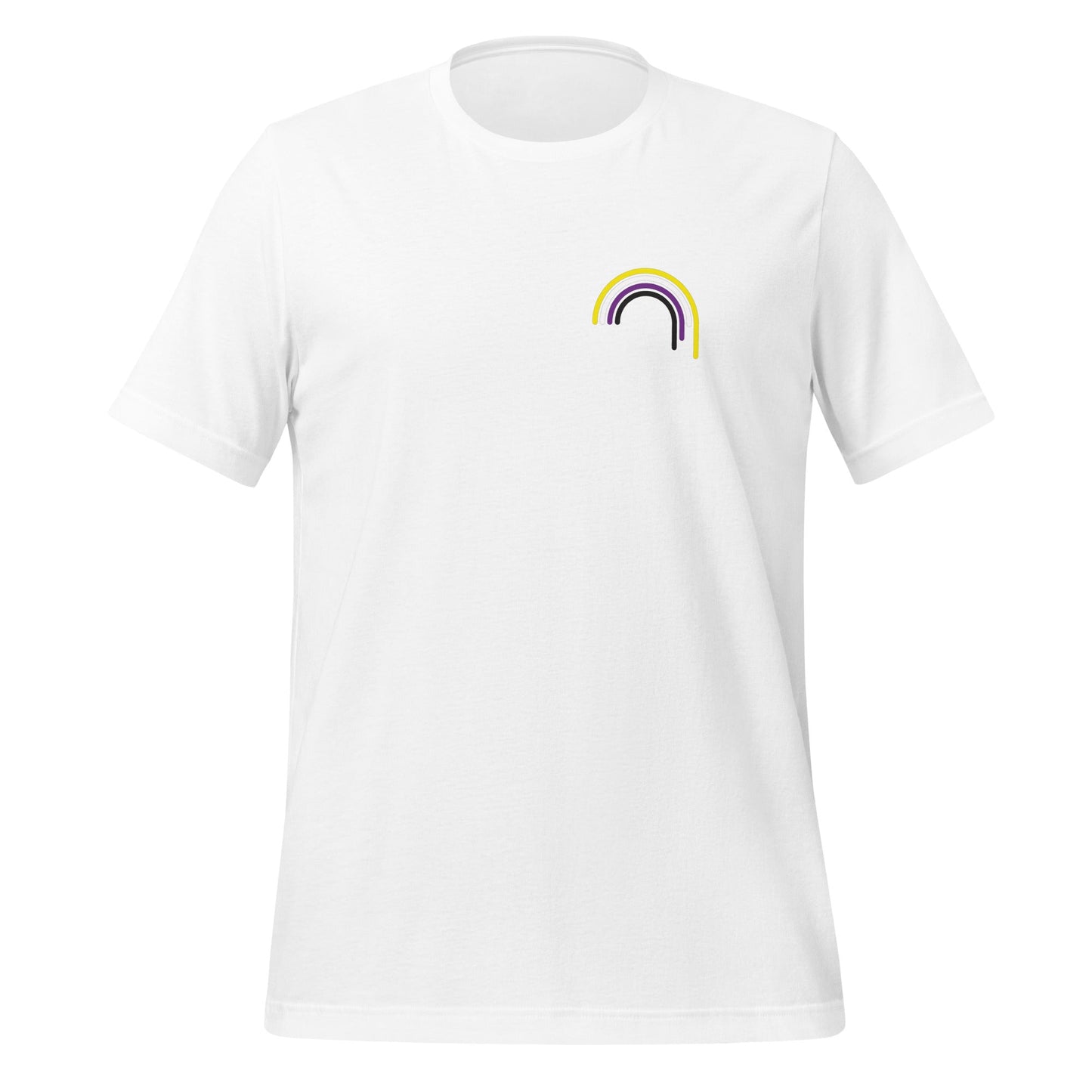 Non-Binary Rainbow Drip Unisex T-Shirt