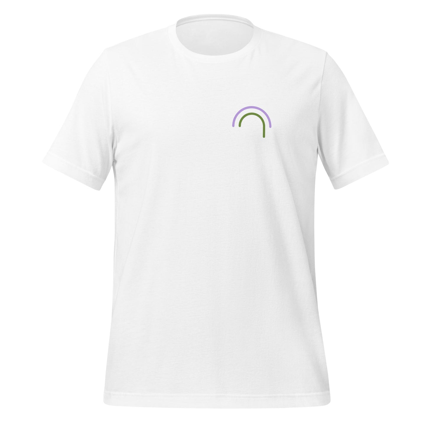 Genderqueer Rainbow Drip Unisex T-Shirt