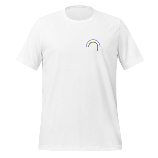 Genderqueer Rainbow Drip Unisex T-Shirt