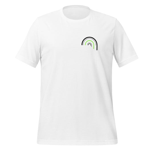 Agender Rainbow Drip Unisex T-Shirt