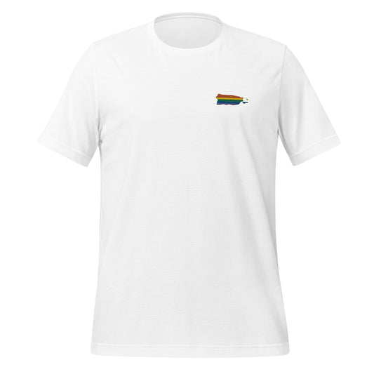 Puerto Rico Embroidered Unisex T-Shirt