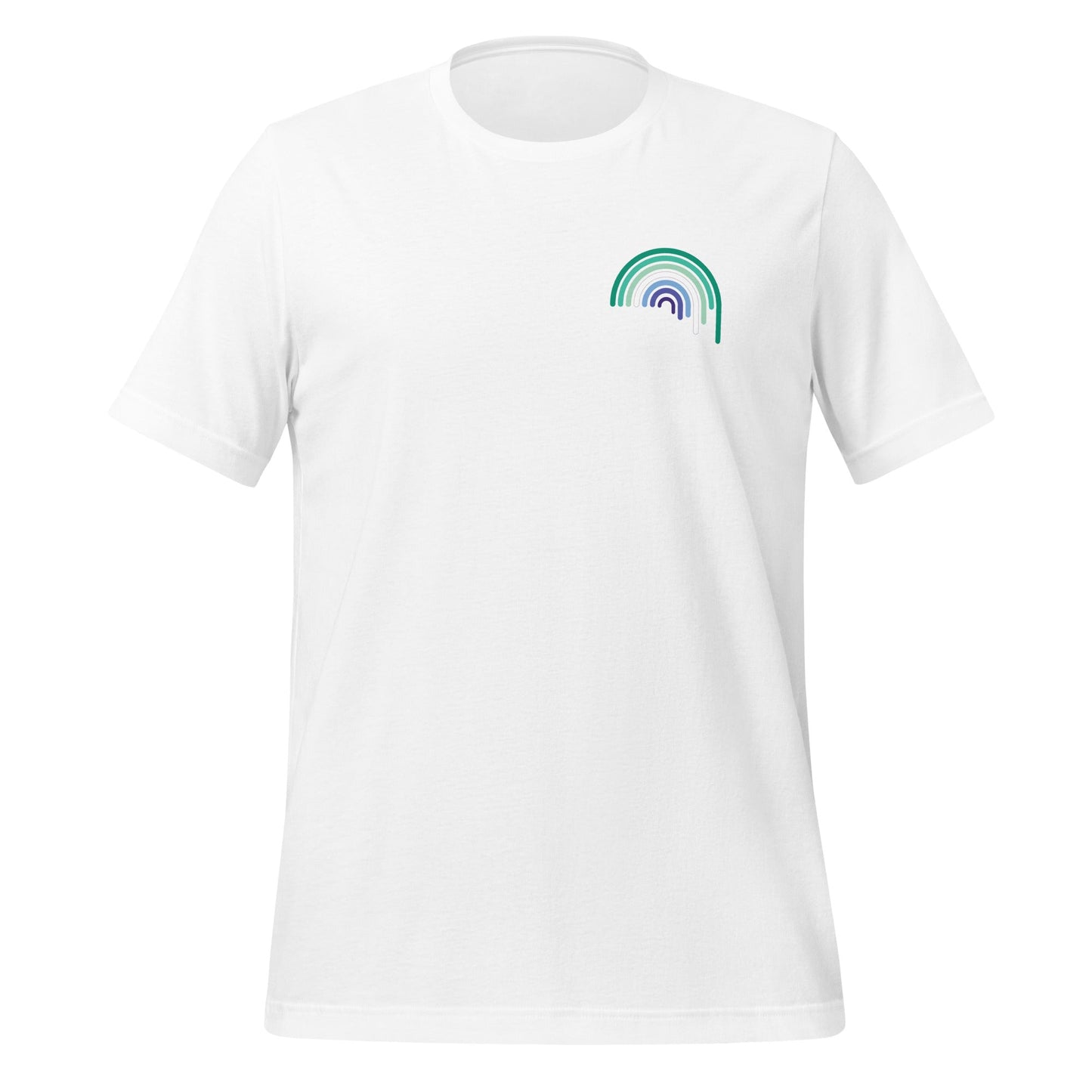 Men Loving Men Rainbow Drip Unisex T-Shirt