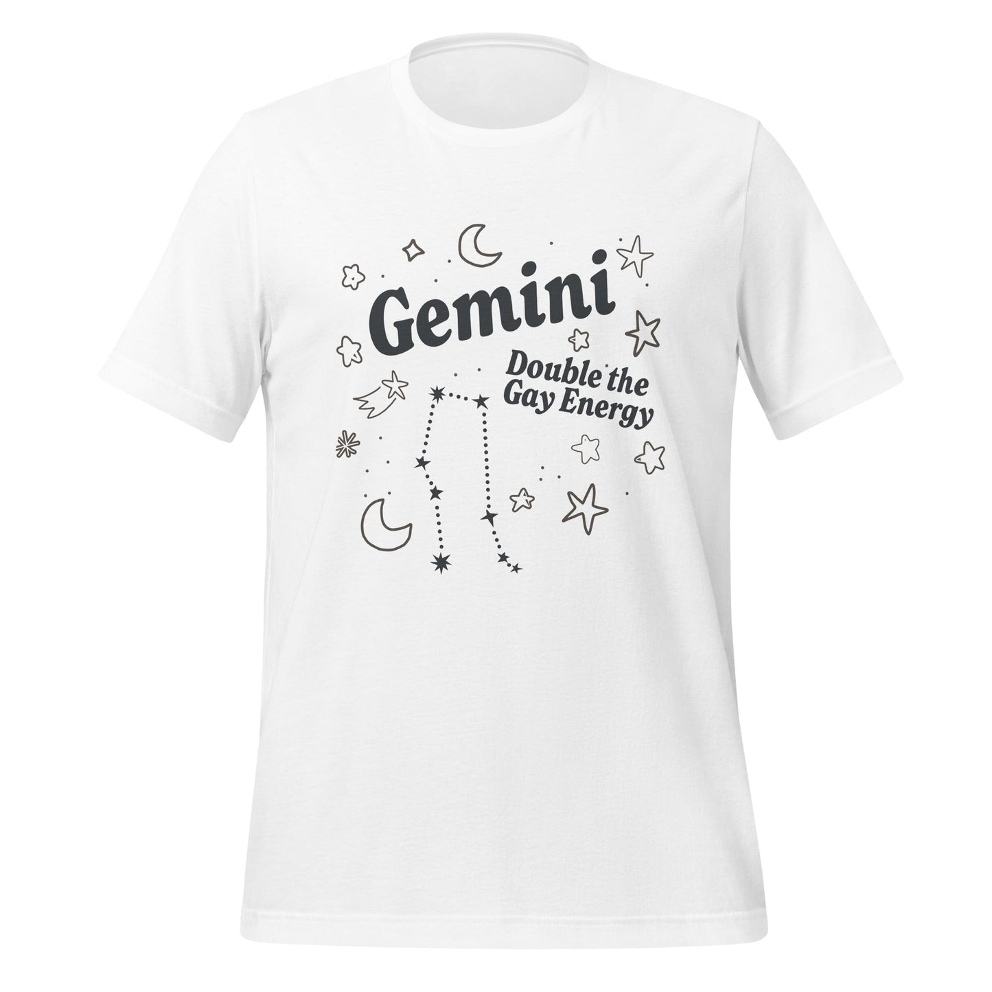 Gemini Double The Gay Energy Unisex T-Shirt