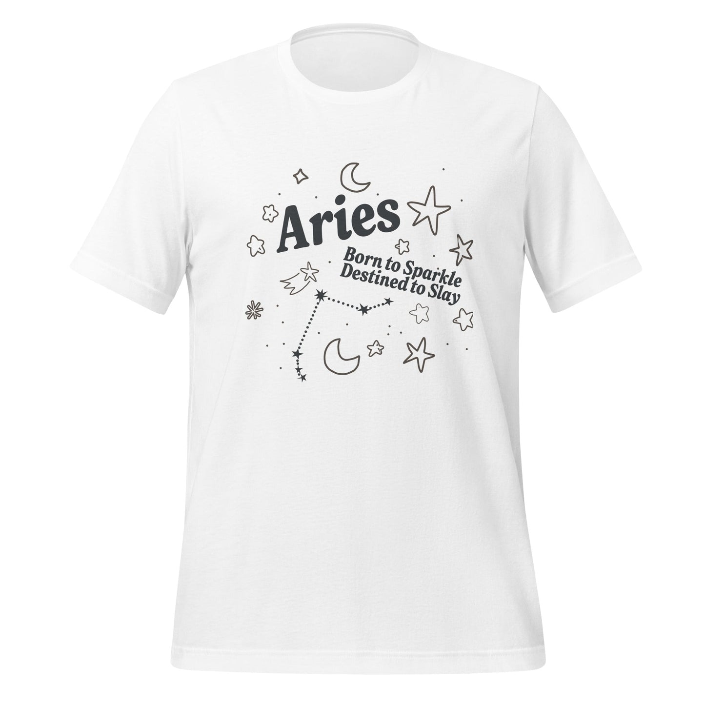 Aries Born to Sparkle Unisex T-Shirt