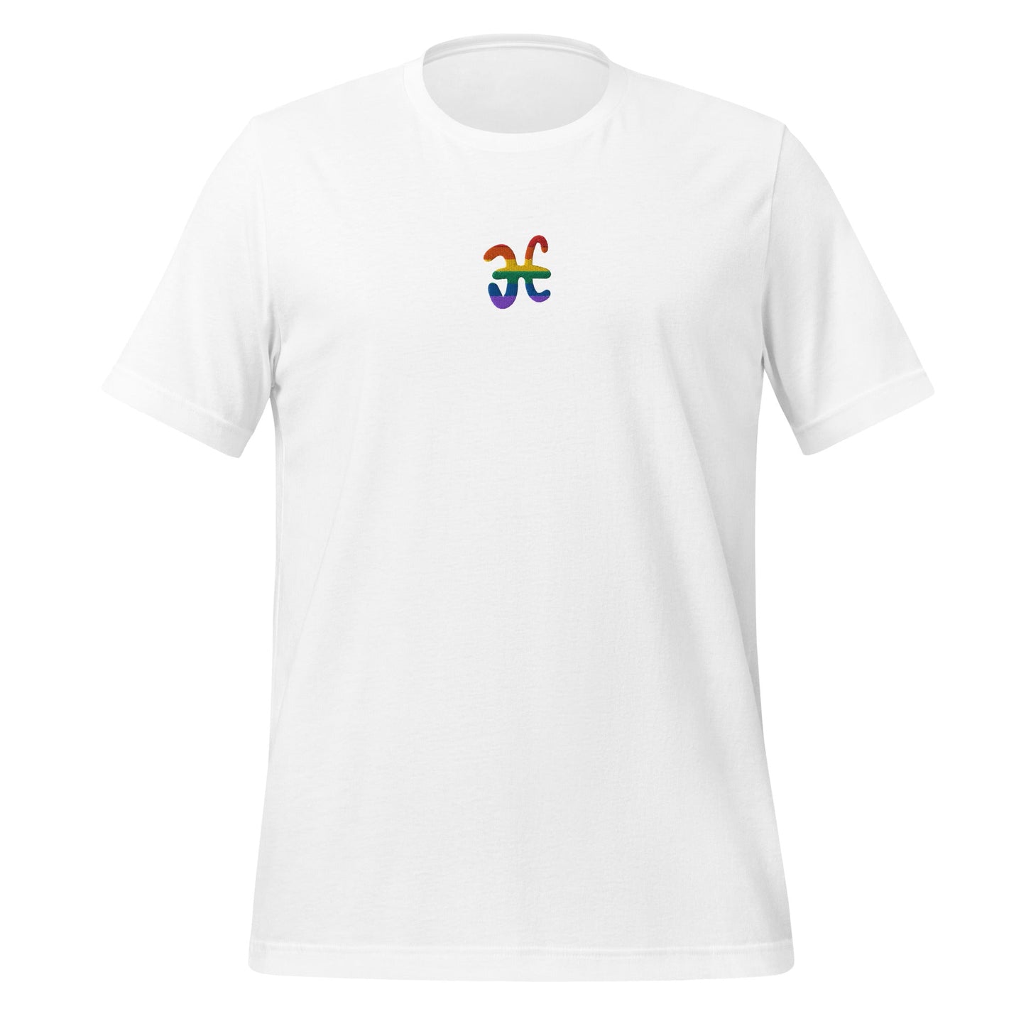 Pisces Rainbow Embroidered Unisex T-Shirt