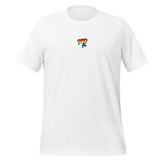 Virgo Rainbow Embroidered Unisex T-Shirt