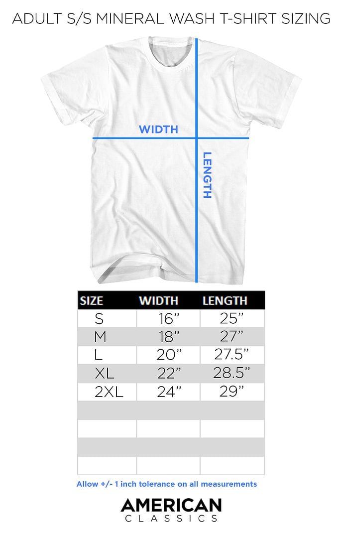 Universal Monsters Multitone Wolfman Mineral Wash T-Shirt Style001