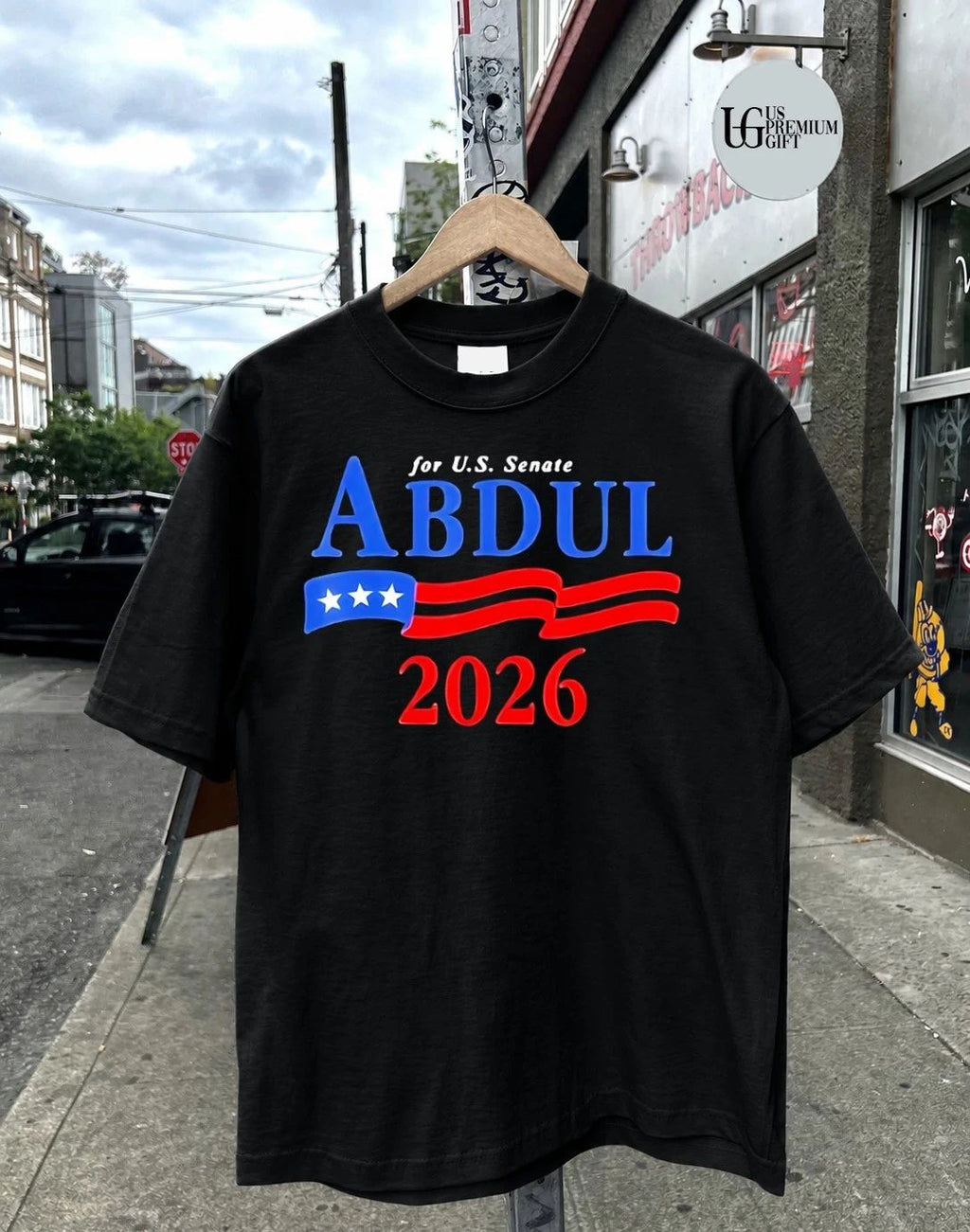 ABDUL for US Senate 2026 shirt
