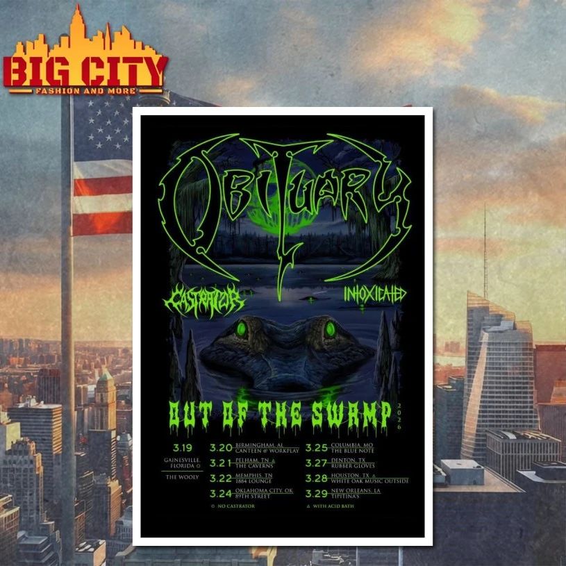 Out Of The Swamp 2026 Poster shirt