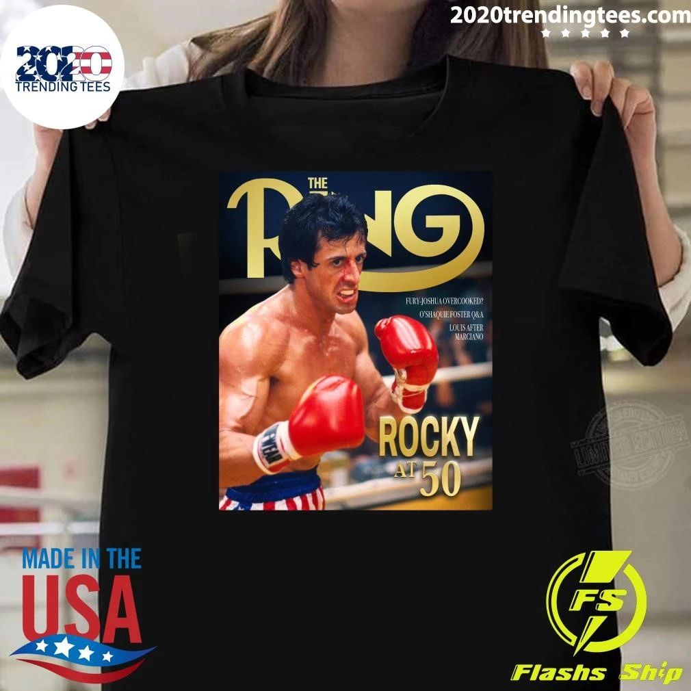 The 50th Anniversary Of The Legendary Boxing Film Series Starring Sylvester Stallone As Rocky Shirt