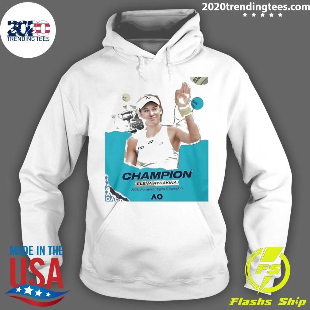 Elena Rybakina 2026 Women’s Tennis Champion Shirt