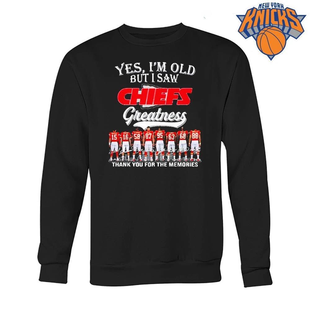 2026 Yes, I’m Old But I Saw Chiefs Greatness Shirt