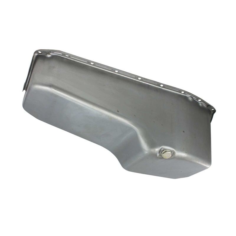 Chevy Small Block Passenger Side Dipstick Steel Oil Pan – Unplated