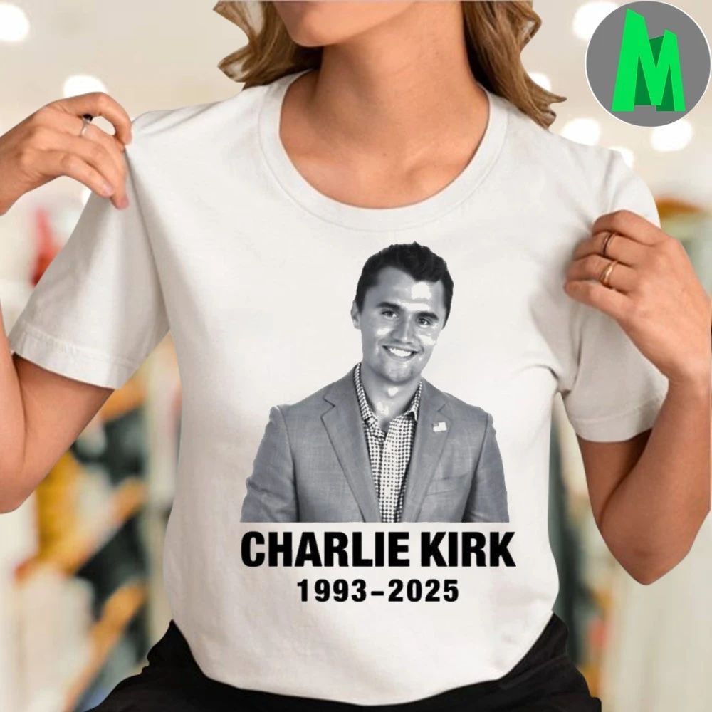Charlie Kirk Death 1993-2025 T-shirt