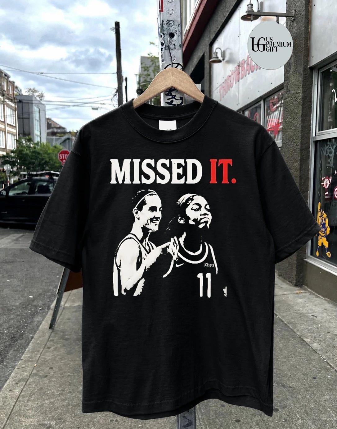 Missed It Caitlin Clark and Angel Reese WNBA shirt