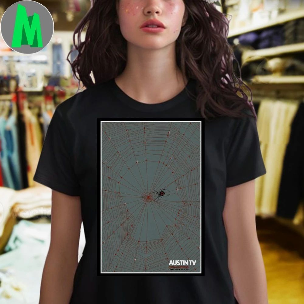 Austin TV Hipnosis Festival November 2 2025 Poster Shirt