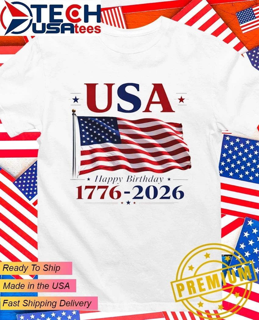 USA 1776-2026 American Independence Day Patriotic flag shirt