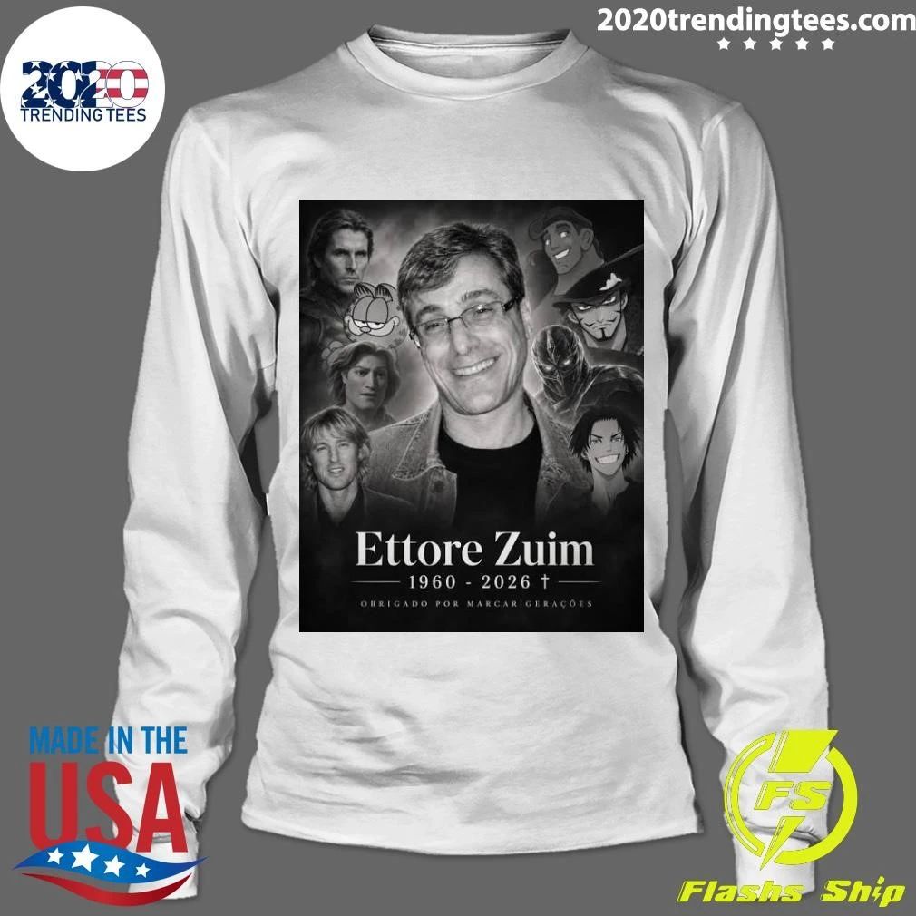 Lamenta Profundamente O Falecimento De Ettore Zuim Ettore Zuim 1960-2026 Obrigado Por Marcar Gerações Shirt
