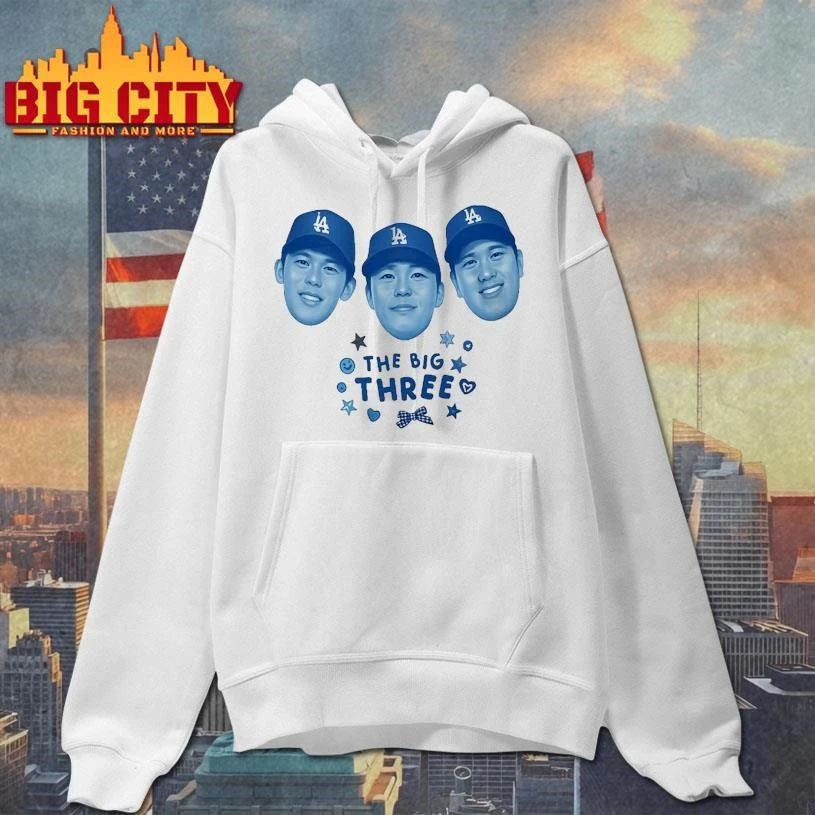 Los Angeles Dodgers The Big Three Shirt