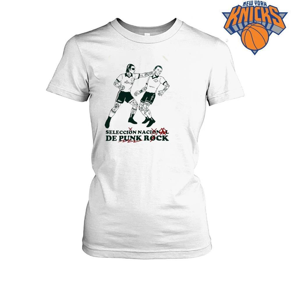 Seleccion Nacional De Punk Rock Mexico Football Fight Graphic Shirt
