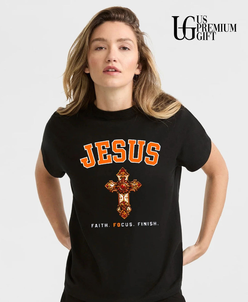 Jesus Faith Focus Finish shirt