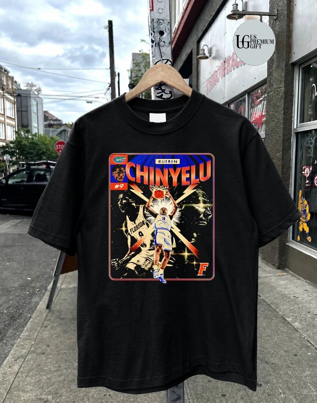 Rueben Chinyelu Florida Gators NCAA Basketball graphic shirt