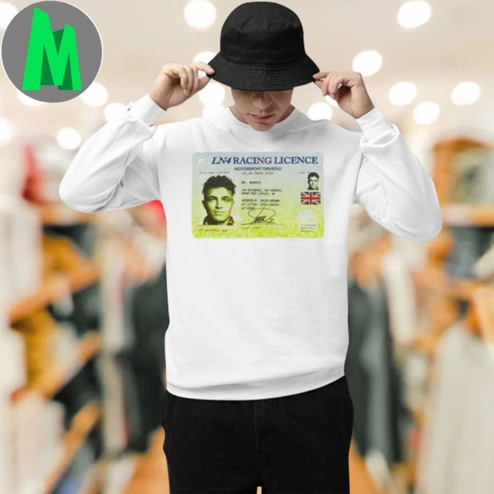 Lando Norris Merch Lando Licence Shirt