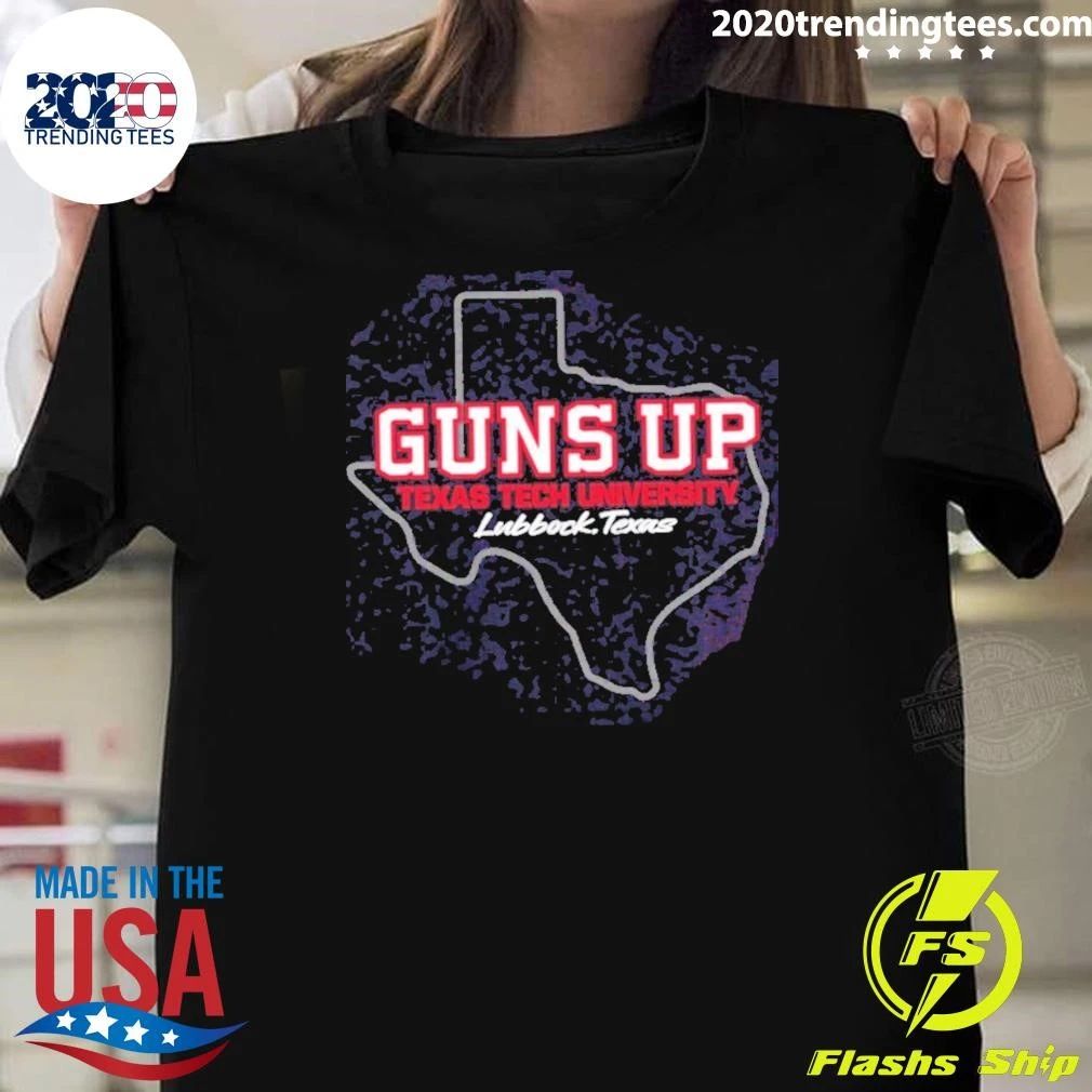 Tech University Guns Up Lubbock Texas Shirt