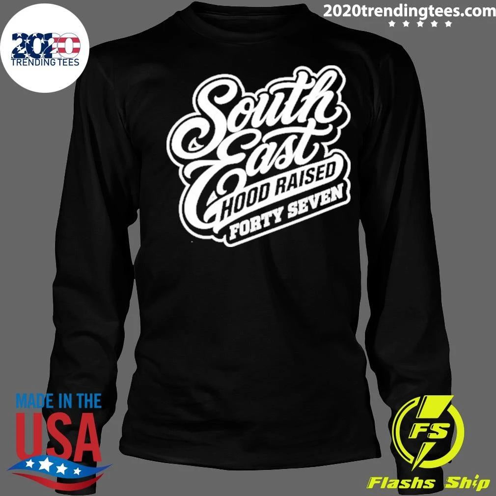 South East Hood Raised Forty Seven Streetwear Shirt