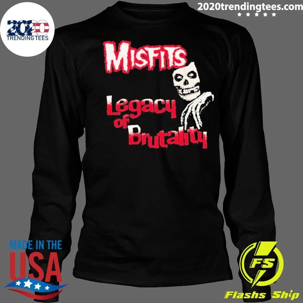 Misfits Legacy Of Brutality Punk Rock Shirt
