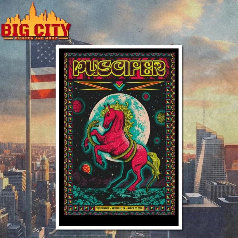 Puscifer The Pinnacle On Mar 27, 2026 Concert Poster Shirt