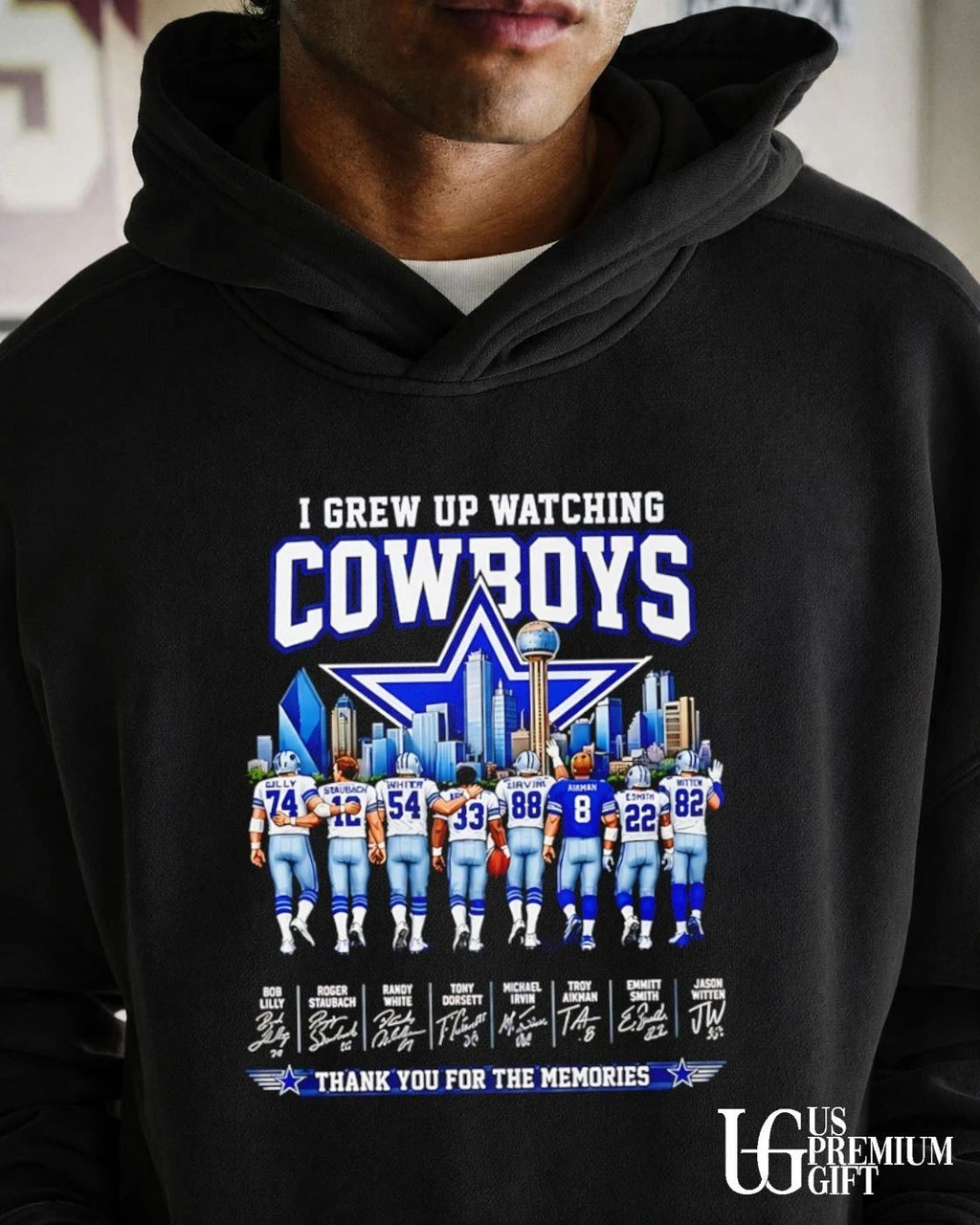 I Grew Up Watching Dallas Cowboys Legends 2026 signatures shirt