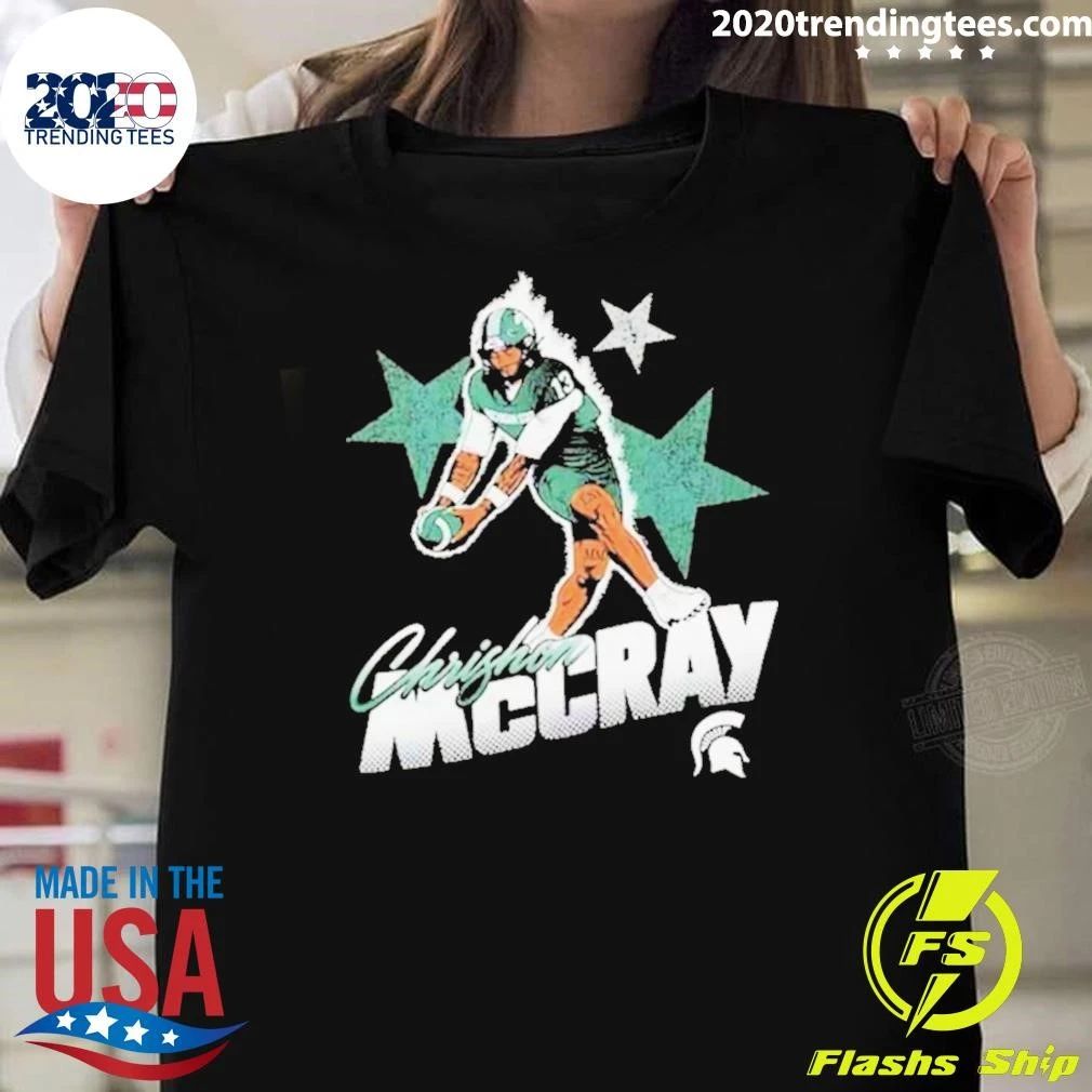 Chrishon McCray Stats Michigan State Spartans Shirt