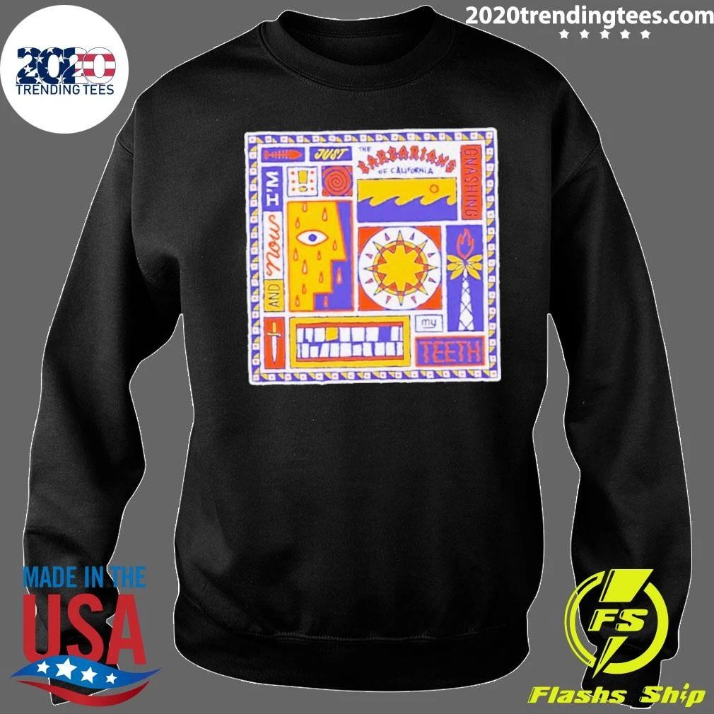 The Barbarians Of California Anijgmt Album Cover Shirt