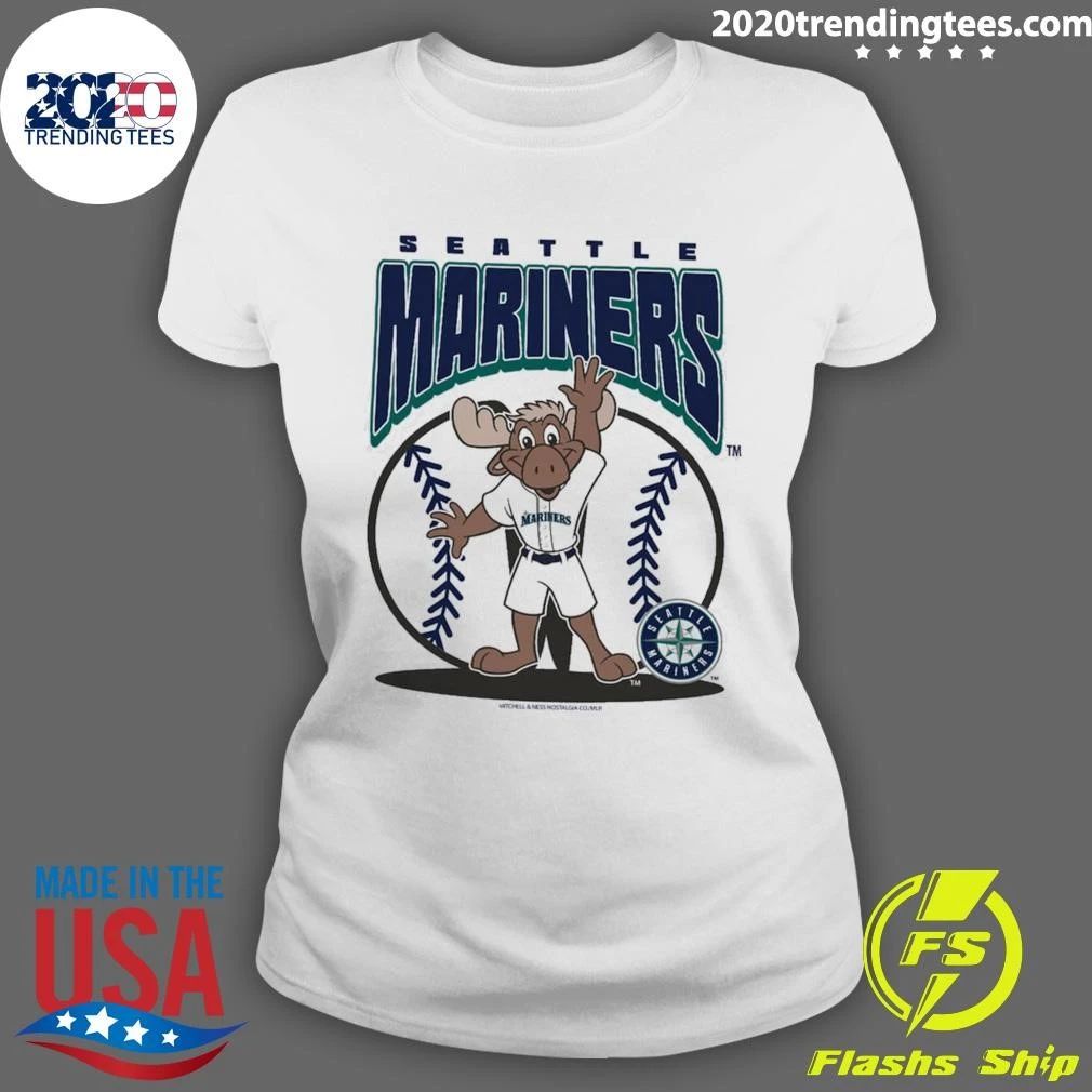 Seattle Mariners Mitchell & Ness Youth Mascot Mania Shirt