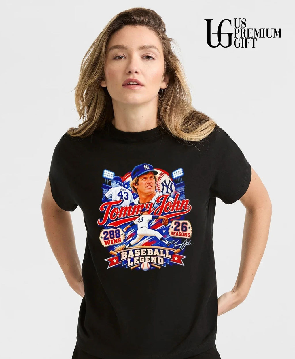 Tommy John 288 Wins 26 Seasons Baseball Legend shirt