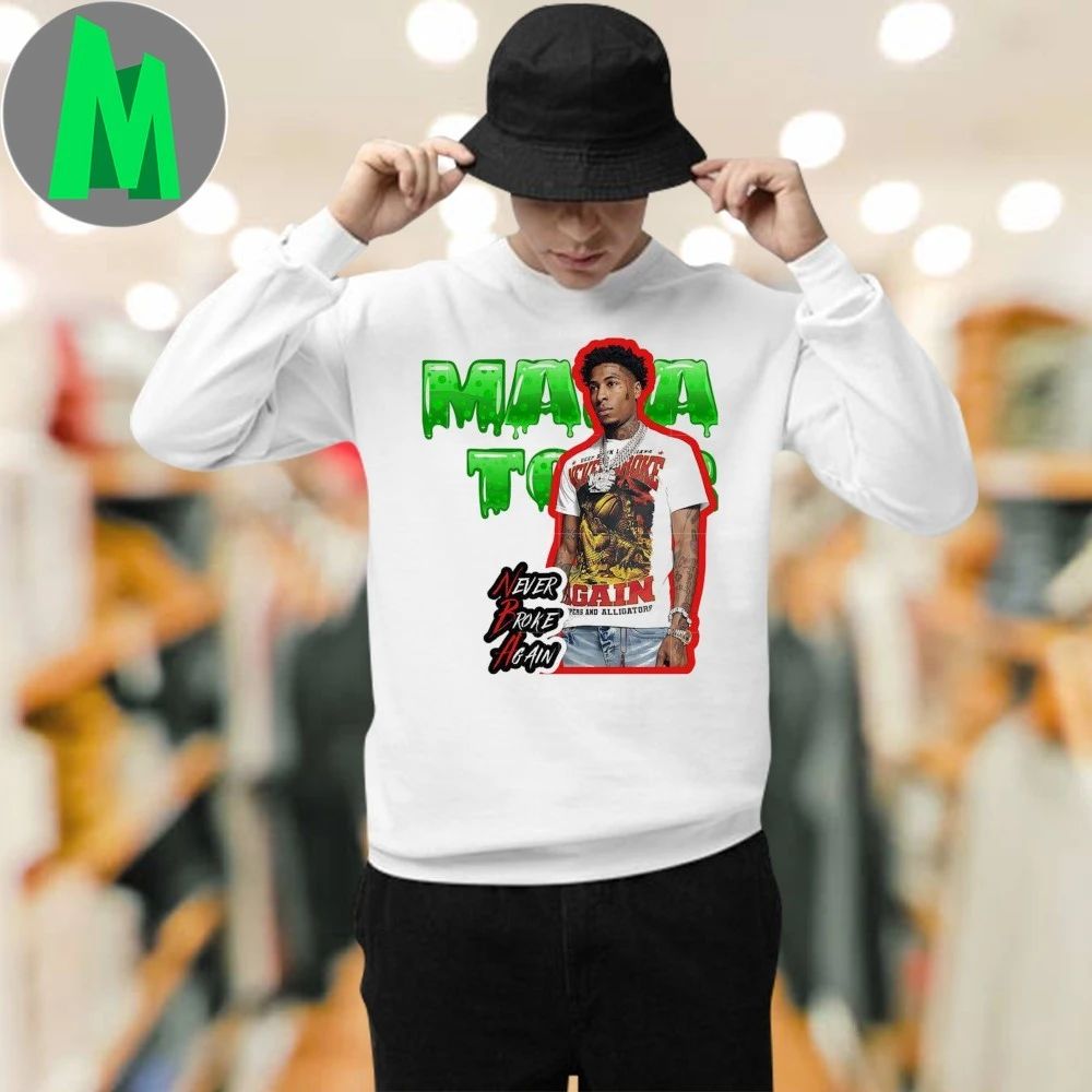 Masa Tour Never Broke again NBA YoungBoy 2025 Shirt