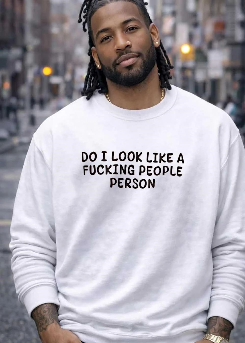 Introvert Sarcastic Quote Do I Look Like a Fucking People Person shirt