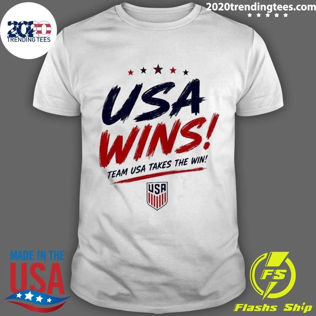 USA Wins Team USA Takes The Win Basketball World Cup 2026 Shirt