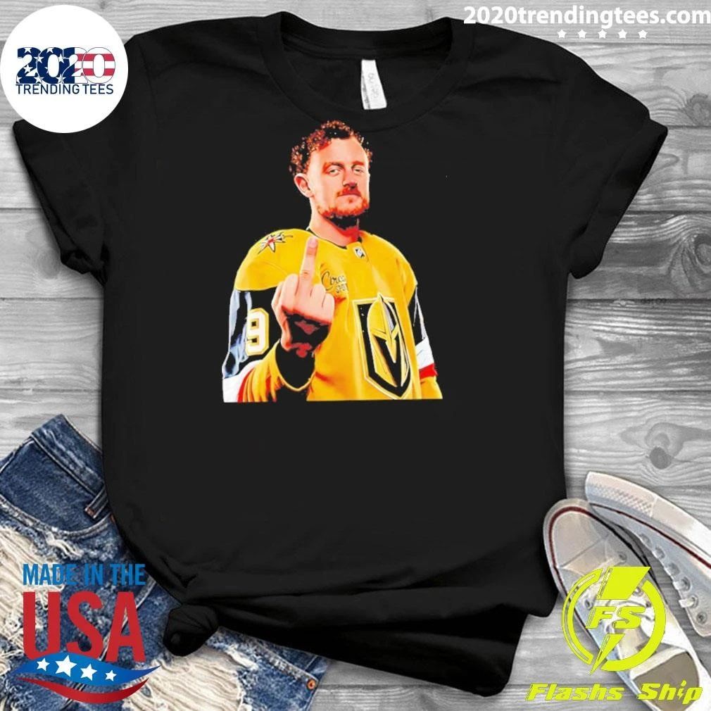 Jack Eichel Vegas Golden Knights Hockey Middle Finger Shirt