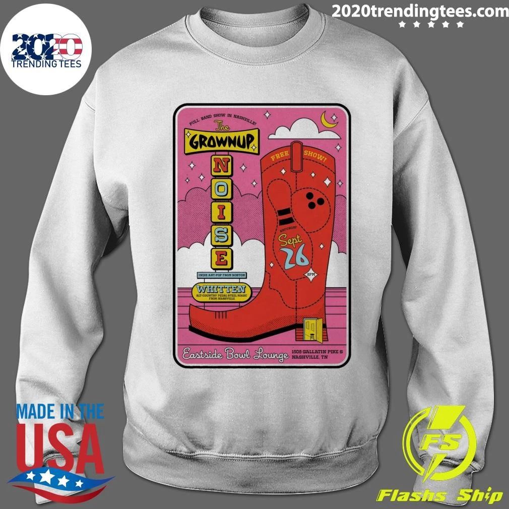 The Grownup Noise Nashville TN, September 26 2026 Tour Shirt
