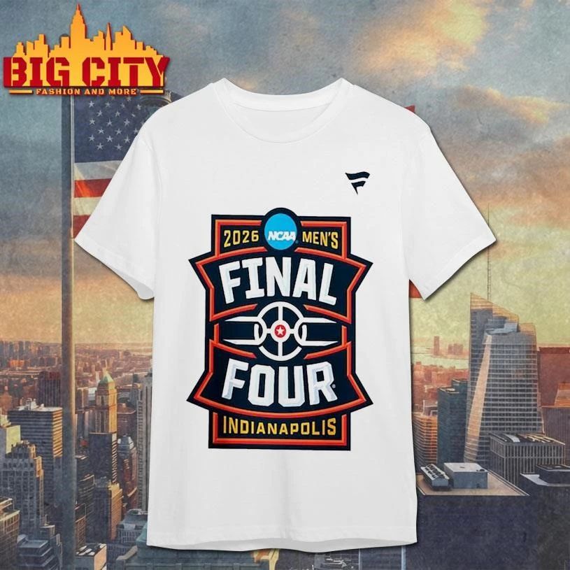 2026 NCAA Men’s Basketball Tournament March Madness Final Four Logo Shirt