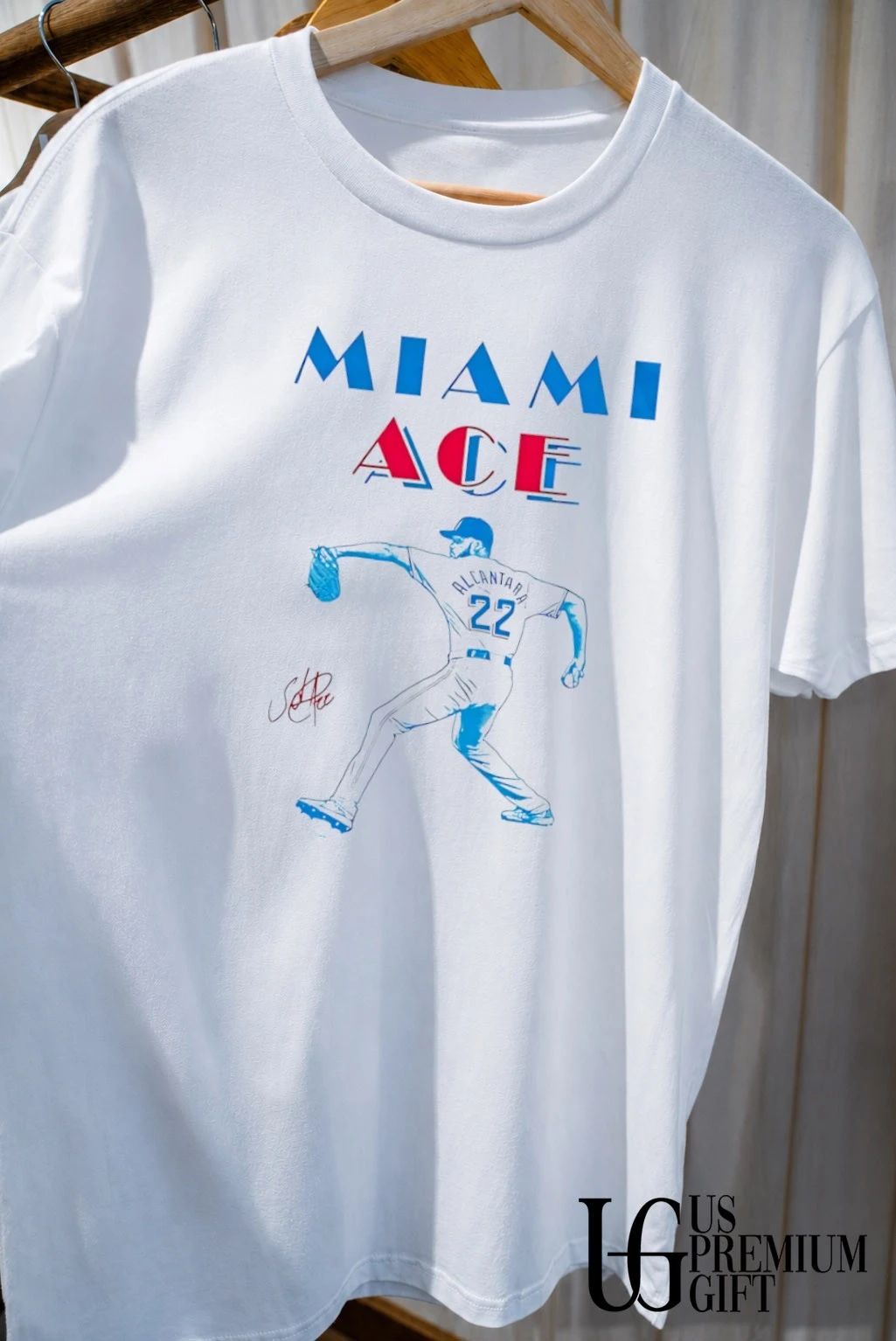 Miami Ace Sandy Alcántara Miami Marlins baseball signature shirt