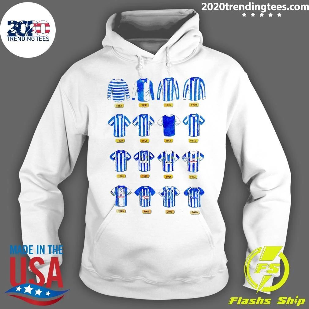Sheffield Wednesday FC Retro Art Shirt